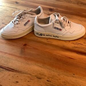 Autry logo patch sneakers we are action people shoe BN no box. Size 37 or 6.5